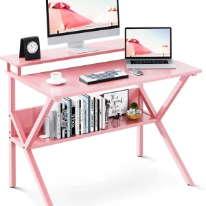 27.5 Inch Computer Desk for Small Spaces,