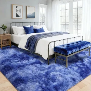 Soft Plush Shaggy Area Rug Modern Cozy Carpet,